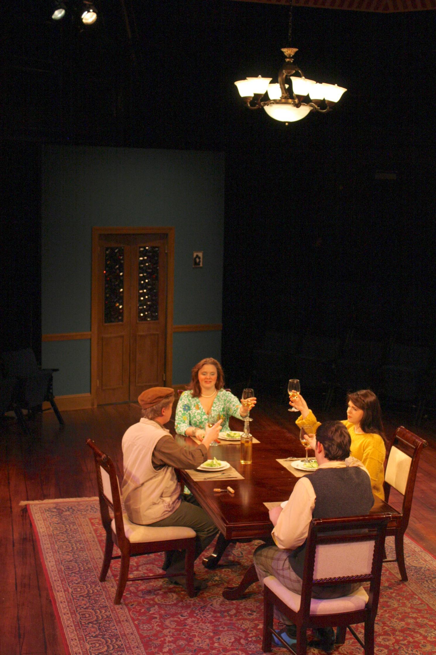 LU Students performing A Dream Play
