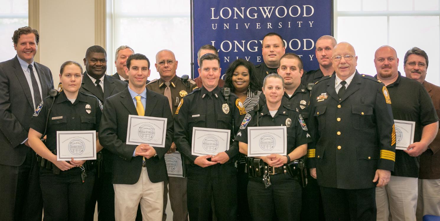 Honorees at Police awards ceremony