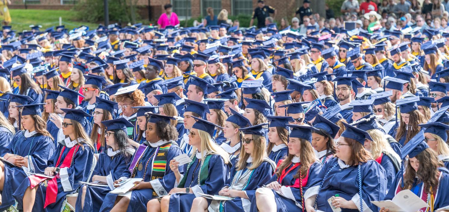 Behindthescenes look at commencement prep Longwood University